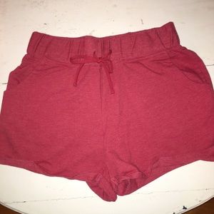 Red shorts